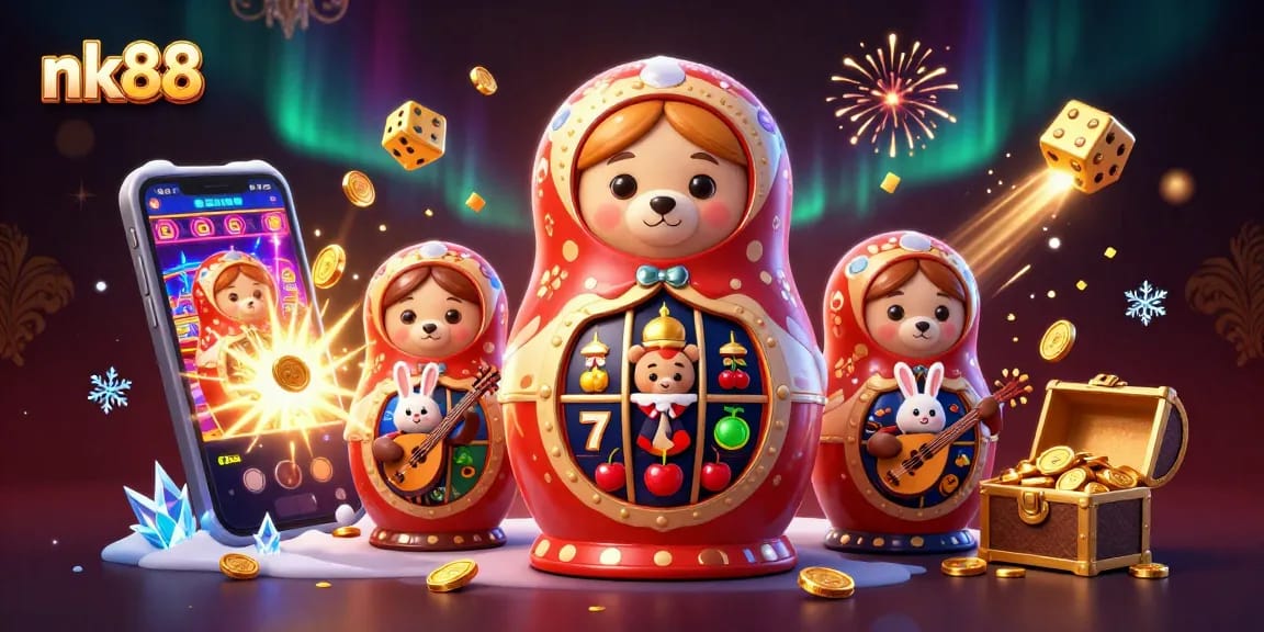Enhance your gaming with nk88's vibrant and exciting casino experience featuring slot machines and friendly dealers.