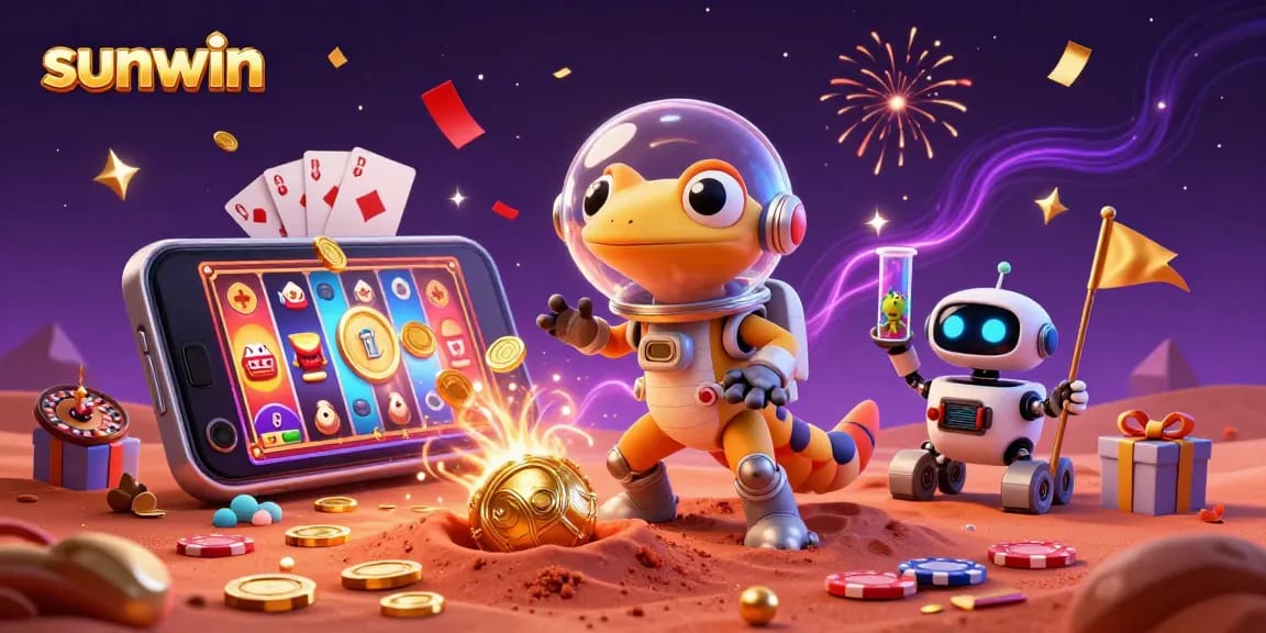 Experience thrilling wins with sunwin's Mars casino adventure featuring exciting slot games and vibrant animations.