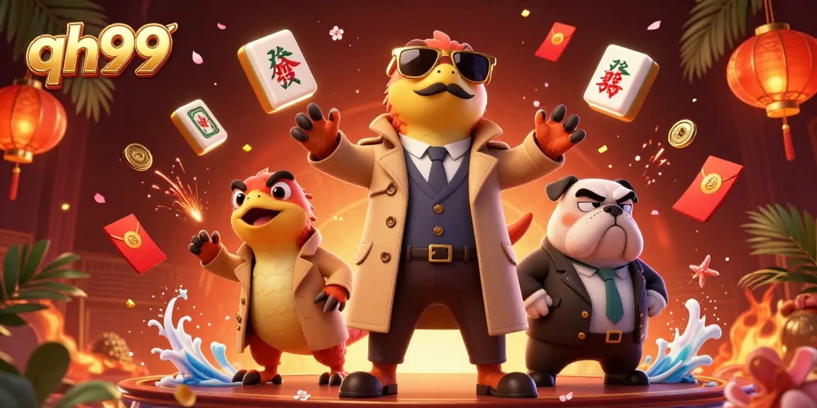 Play at qh99 and join a fantasy world of vibrant casino action with engaging characters.