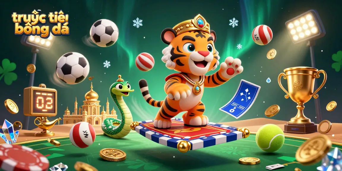 Experience trực tiếp bóng đá with animated sports action from the vibrant online casino world