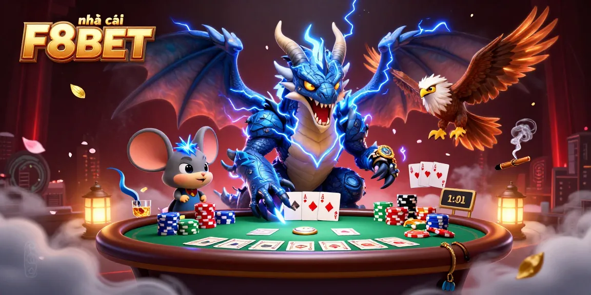 Experience the excitement at nhà cái F8BET with immersive poker action and vibrant gaming visuals.