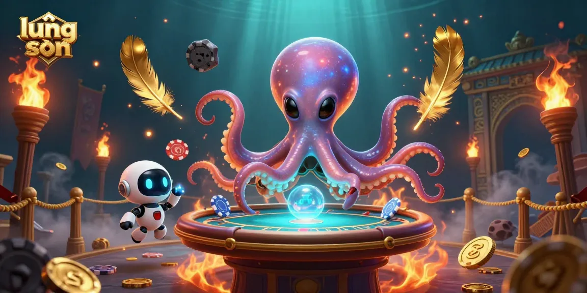 Engaging lương sơn online gambling scene featuring vibrant alien characters at a virtual poker table.