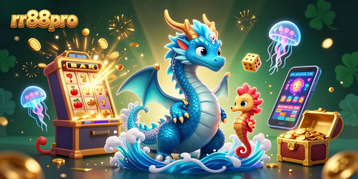 Experience the thrill of rr88pro as you dive into vibrant slot machines and mythical underwater characters.