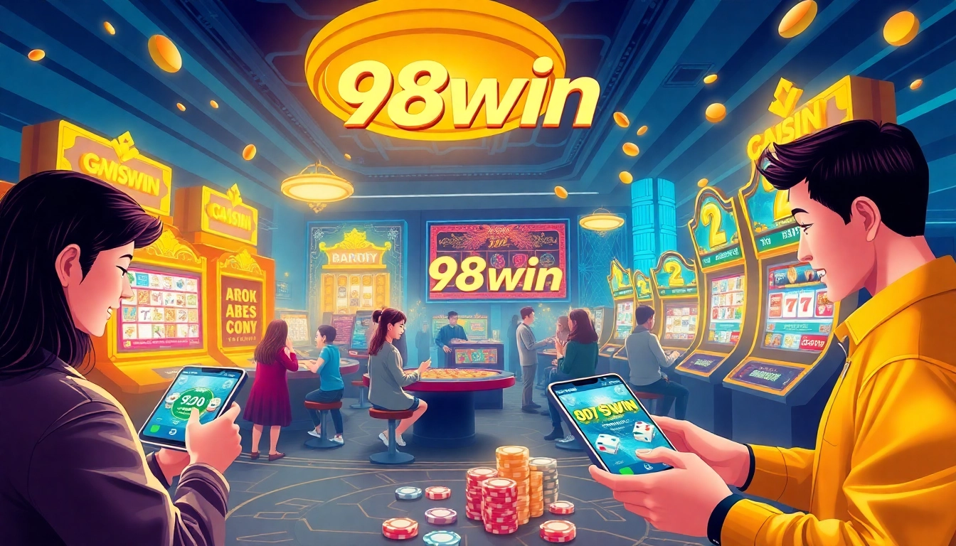 Experience the thrill of 98win online casino with engaging games and vibrant atmosphere.