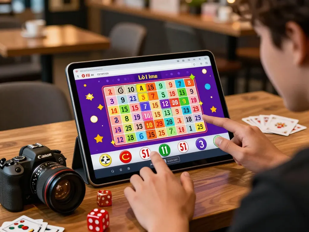 Engaging lô đề online gaming experience with vibrant interface and user interaction